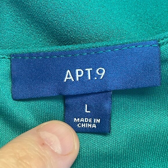 Apt 9 Cropped Jumpsuit Womens Large Sleeveless Holiday Night Out Wedding Guest - Picture 12 of 12